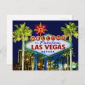 Welcome to Las Vegas Postcard ポストカード (正面/裏面)