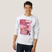 welcome to mars funny alien スウェットシャツ (正面フル)