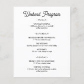 WELCOME TO MISSOURI Letter & Itinerary ANY COLOR (裏面)