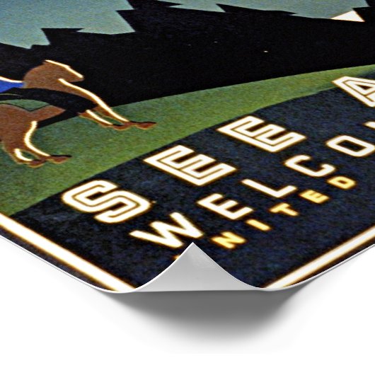 Welcome to Montana, ポスター (角)