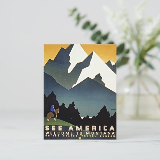 Welcome to Montana, ポストカード (スタンド正面)