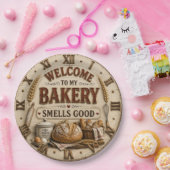 Welcome to My Bakery Baker Gift ペーパープレート (パーティー)