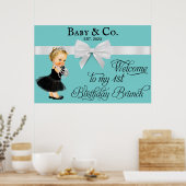 Welcome To My First Birthday Brunch ポスター (キッチン)