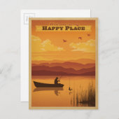 Welcome to my Happy Place ポストカード (正面/裏面)