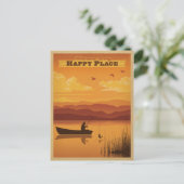 Welcome to my Happy Place ポストカード (スタンド正面)