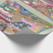 Welcome to My LALATOWN Wrapping Paper 3 ラッピングペーパー (角)