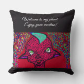 Welcome to My Planet クッション (正面)