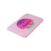 Welcome to Name's She Shed 20xxレトロサンセット バスマット (アングル)