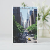 Welcome To New York USAポストカード (スタンド正面)
