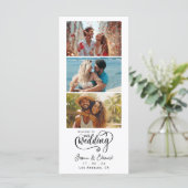 Welcome to Our結婚's Photo Collage Chic ミニマル (スタンド正面)