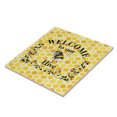 Welcome to our bee hive   タイル (側面)