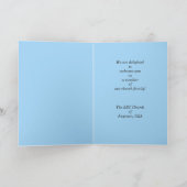 Welcome to Our Church Greeting Card シーズンカード (内部)