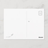 Welcome to Our Class (vertical) ポストカード (裏面)