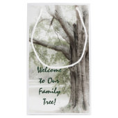 Welcome to Our Family Tree スモールペーパーバッグ (裏面)