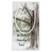 Welcome to Our Family Tree スモールペーパーバッグ (正面)