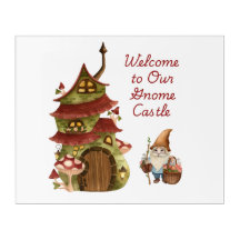 Welcome to Our Gnome Castle on an