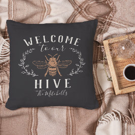 Welcome to Our Hive パーソナライズされた クッション