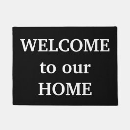 Welcome to our Home ドアマット