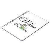 Welcome to Our Home Guestbook ノートブック (左側)