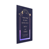 Welcome To Our Love Story Wedding Welcome Sign メタルプリント (3/4)