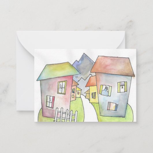 Welcome to Our Neighborhood! ノートカード (正面)