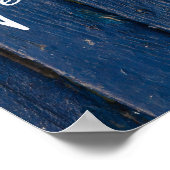 Welcome to our Retirement Home Coastal Themed ポスター (角)