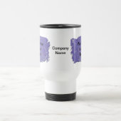 Welcome to Our Team抽象芸術Purple New Employee トラベルマグ (中央)