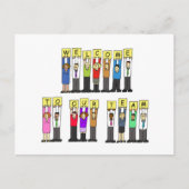 Welcome to Our Team ポストカード (正面)