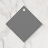 Welcome to Our Team Metallic Silver Diamond フェイバータグ (裏面)