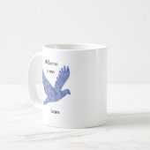 Welcome to Our Team New Employee Business Keepsake コーヒーマグカップ (正面左)