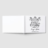 Welcome To Our Wedding ゲストブック (全面)