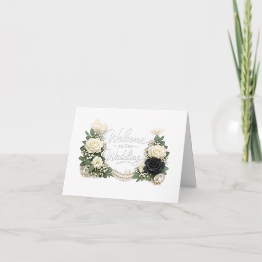 Welcome to Our Wedding Invitation 招待状 (正面)