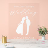Welcome to Our Wedding Modern Script アクリルサイン (ウェディング)