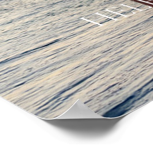 Welcome to our wedding sign poster ポスター (角)