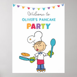 Welcome to Pancake Party Poster ポスター