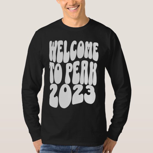 Welcome To Peak 2023 Worker Gear Tシャツ (正面)