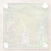 Welcome to Planet Earth ガラスコースター (裏面)