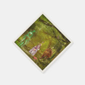 Welcome to Planet Earth スタンダードカクテルナプキン (角)