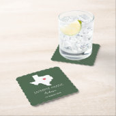 Welcome to Texas Wedding Party Custom  ペーパーコースター (インサイチュ)