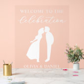 Welcome to the Celebration Custom Wedding Welcome アクリルサイン (ウェディング)