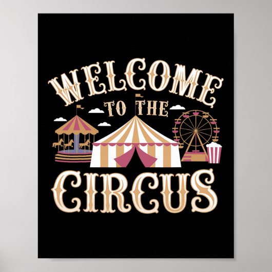 Welcome To The Circus  ポスター (正面)