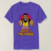 Welcome to the Circus Cymbal Monkey  Tシャツ (デザイン正面)