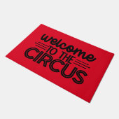 Welcome to the circus funny ドアマット (アングル)