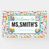 Welcome to the Classroom Back to School Banner 横断幕 (横)