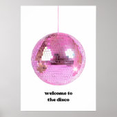 Welcome to the disco  ポスター (正面)