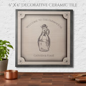 Welcome to the Farmhouse Decorative Kitchen  タイル