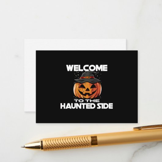 Welcome To The Haunted Side Enclosure Card エンクロージャーカード (正面/裏面インサイチュ)