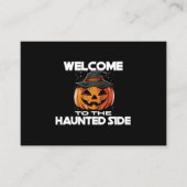 Welcome To The Haunted Side Enclosure Card エンクロージャーカード (正面)