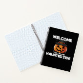 Welcome To The Haunted Side Notebook ノートブック (内部)