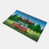 Welcome To The Hideway ドアマット (アングル)